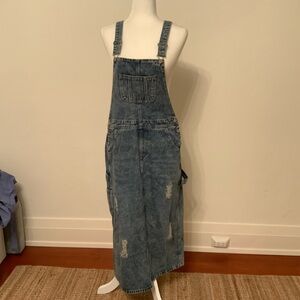 Denim Overall Dress